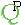 Ein grünes Q zentriert und ein kleineres schwarzes P in der rechten oberen Ecke